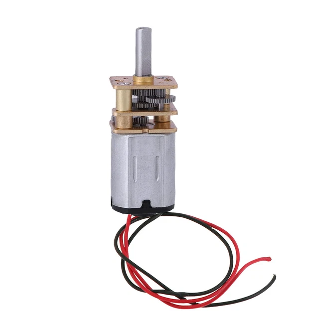 MINI MICRO N20 Gear Motor Slow Speed Full Metal Gearbox Robot Car DC 3V ...