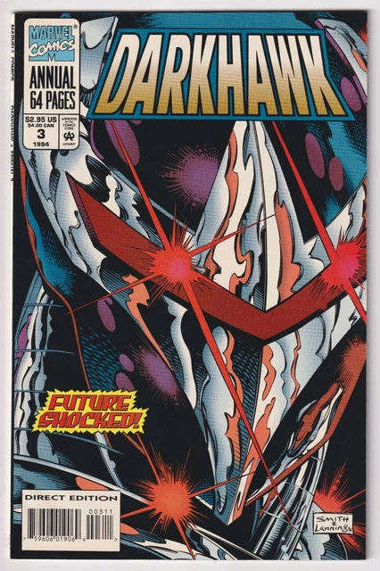 DARKHAWK ANNUAL #3 | Vol. 1 | Low Print Run | HTF | 1994 | NM-