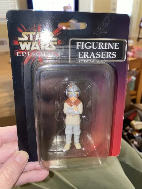 Star Wars Episode 1 Figurine Erasers Anakin New In Package