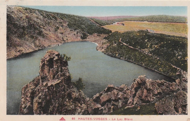 CPA 88 HAUTE VOSGES Le Lac Blanc