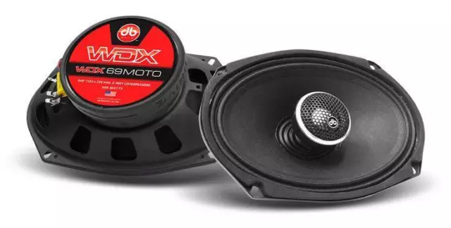 DB Drive WDX MOTO Loudspeakers (6" x 9" - 250W RMS - 2-Way - Pair)