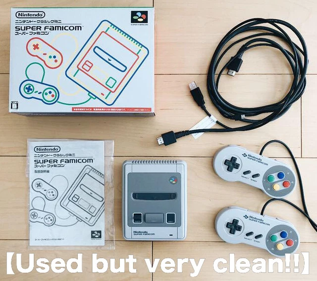 CONSOLE NINTENDO CLASSIC Mini Super Famicom SFC Giappone testata e ...