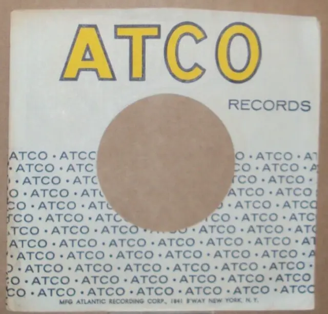 "Atco","Company Sleeve","Original","45rpm","7inch","Record","Vintage",,} )));0>