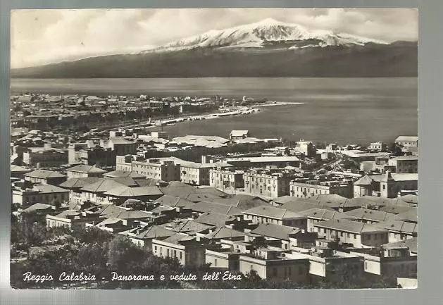 Vecchia Cartolina Di Reggio Calabria