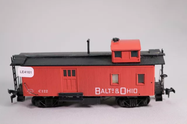 LE4161 ROUNDHOUSE Ho Wagon queue US Wide vision caboose Baltimore & Ohio C122