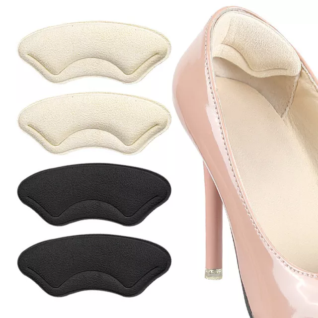 1 Pair Women Sponge Heel Pads Adhesive Patch for Pain Relief High Heels ShoTU