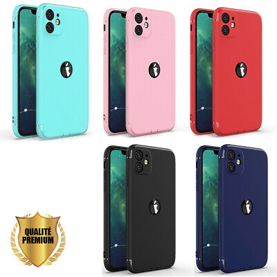 COQUE ANTICHOC SILICONE PROTECTION IPHONE 6/7/8/SE/5/XR/X/XS/MAX/11/11 pro/13/12 2