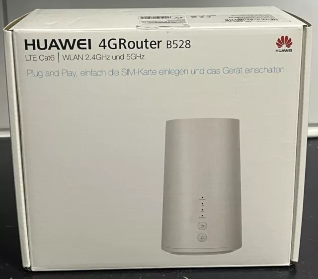 HUAWEI gigacube b528s-23a 4g LTE Cat. 6 WLAN Hotspot 300 Mbit scheda SIM Router