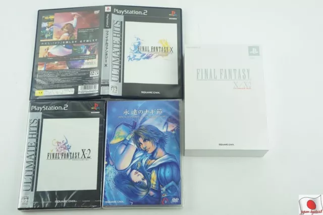 Final Fantasy X X2 Ultimate Box PS2 Square Enix Sony Playstation 2 From Japan