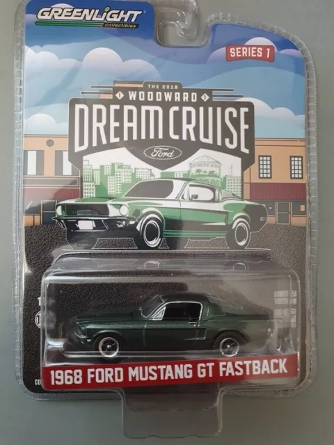 Ford Mustang Gt Fastback - 1968 - 1/64 Greenlight