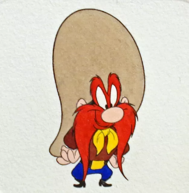 Yosemite Sam 4 Ltd Ed Etching Warner Brothers Looney Tunes unframed 7.5x7.5 OBO