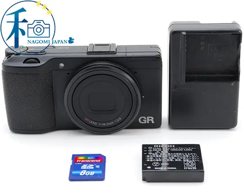 [NEAR MINT w/8GB SD] Ricoh GR 16.2MP APS-C Compact Digital Camera From JAPAN