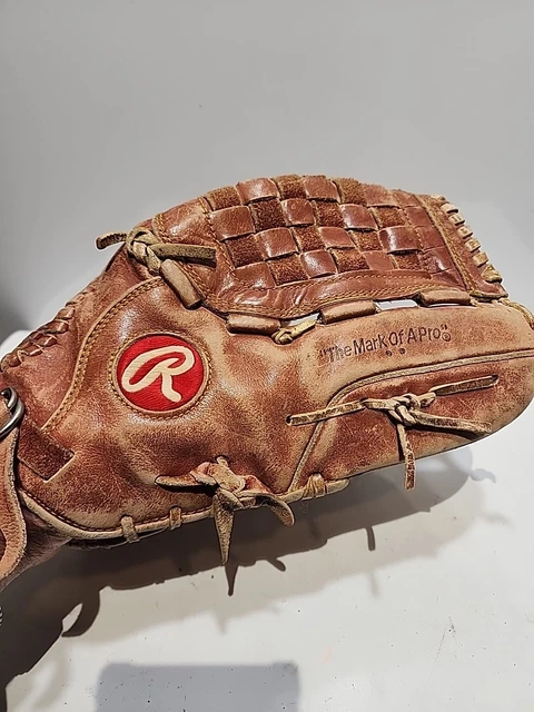 Gant De Baseball Vintage Rawlings Pro-SBT Série Or - Fabriqué Aux USA - Modèle Fastback Pour Droitier