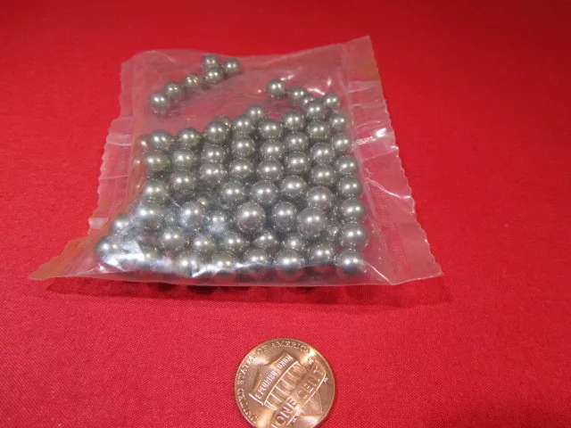 304 Stainless Steel Ball 9/32" Dia,  100 pcs