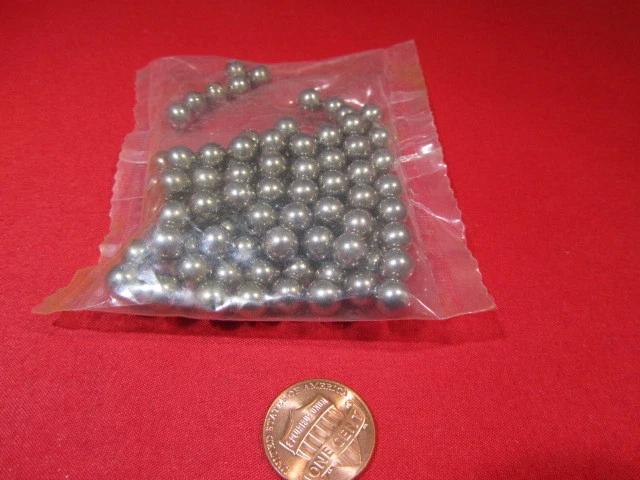 304 Stainless Steel Ball 9/32" Dia,  100 pcs