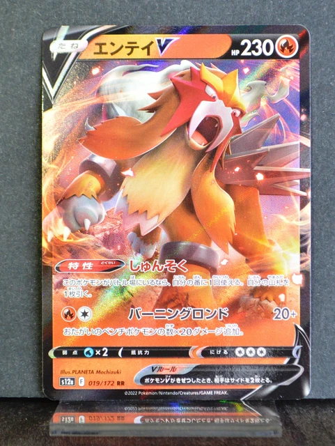 Entei Full Art Entei V SAR 213/172 S12a VSTAR Universe Pokemon