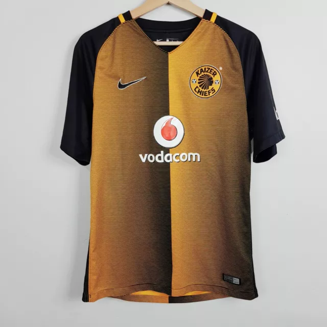 NIKE MENS SIZE S Football Kaizer Chiefs Away Shirt 2016 17 74.35