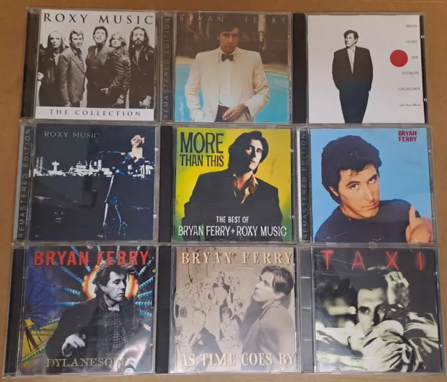 CD - Bryan Ferry / Roxy Music - CD Bundle - 9 Albums - #712