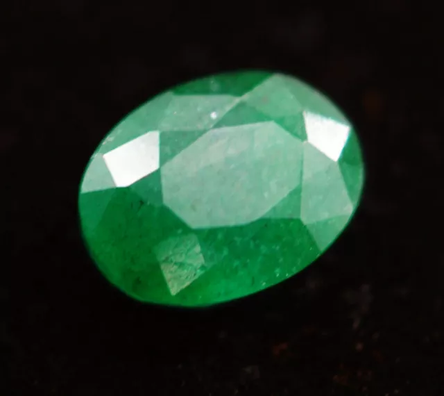 EGL Certified Oval Cut 10.15 Ct Natural Brazilian Green Emerald Loose Gemstone