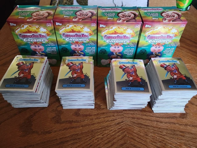 Garbage Pail Kids Chrome 5 Complete 100-Card Base Set +Wrapper + Box 2022 5Th