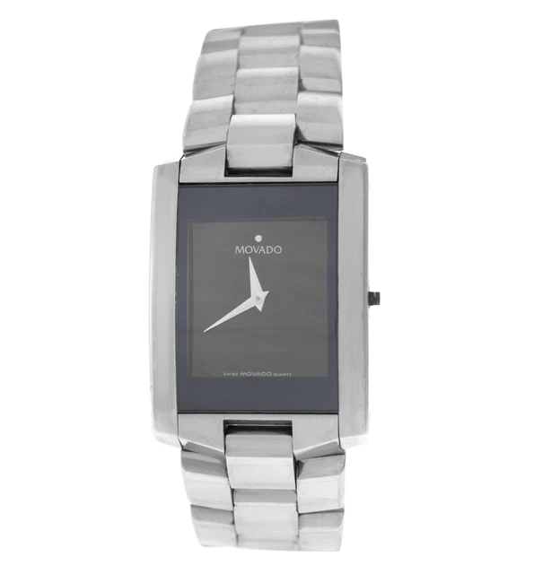 Movado Eliro 84.C1.455.A Stainless Steel Swiss 26MM Quartz Watch NOT WORKING