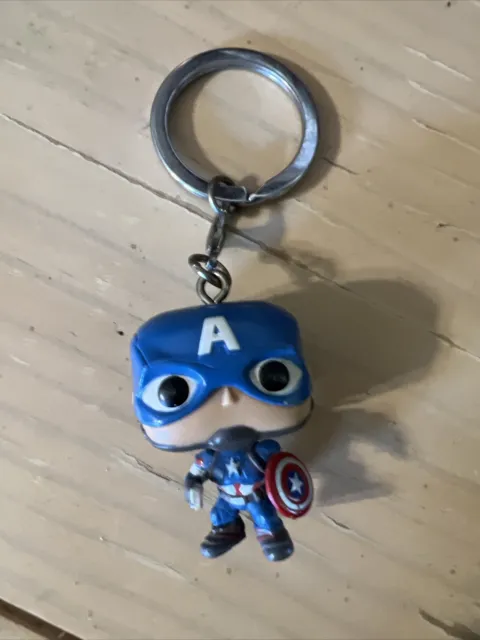 Captain America Avengers Age of Ultron Marvel Funko Pocket Pop Keychain Bobble-h