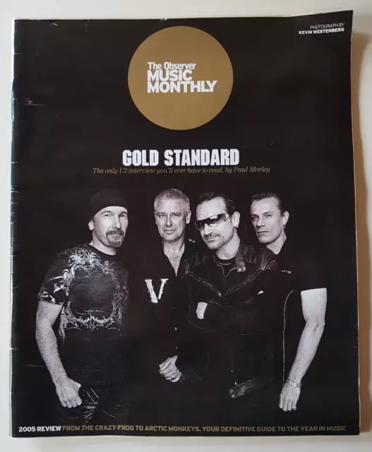 The Observer Music Monthly Magazine U2 Interview by Paul Morely