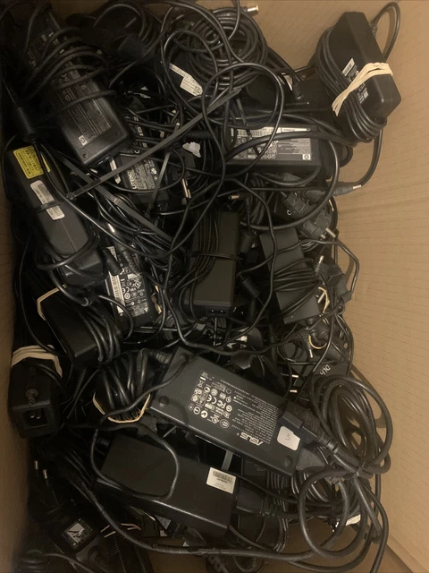 Lot De 50 Chargeurs Pc Portables Lot De 50 Chargeurs Pc Portables