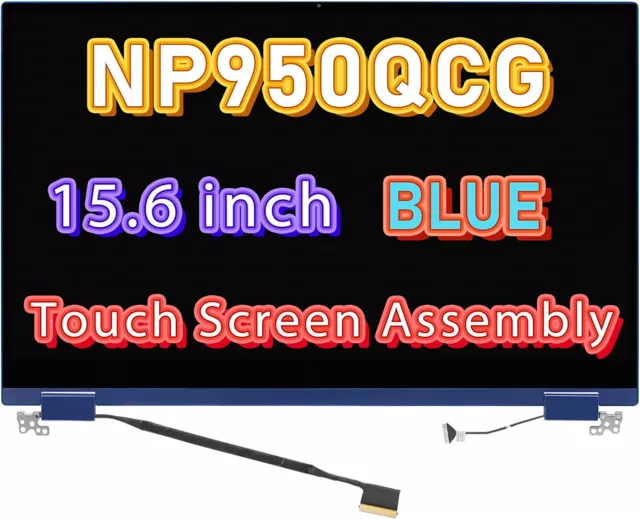 A+ Samsung Galaxy Book Flex NP950QCG Lcd Touch Screen Assembly 15.6" BA96-07387A 2