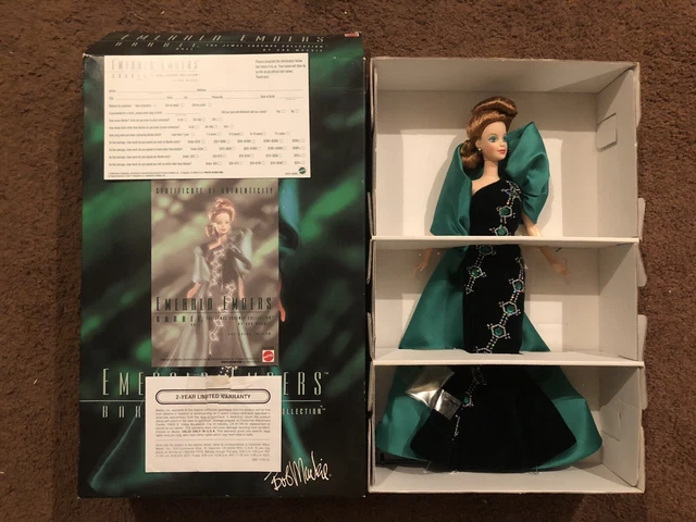 Barbie Emerald Embers The Jewel Essence Collection Doll by Bob Mackie 1996