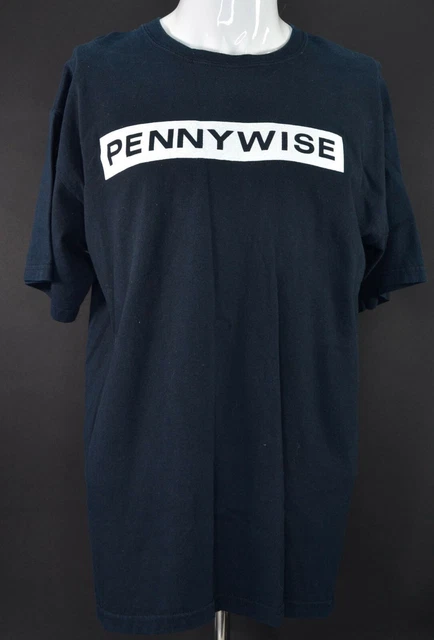 VINTAGE PENNYWISE PUNK Band T-Shirt Black Concert Crewneck RARE | Size