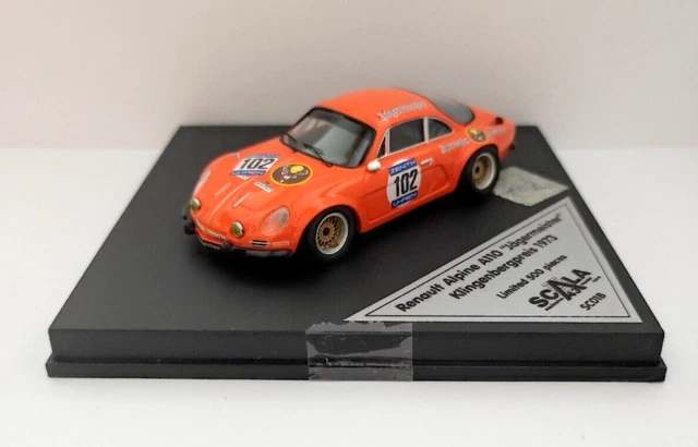 Renault Alpine A110 1/43 - Coffret Del Prado Japon - Modèle Die-cast Ixo - Occasion