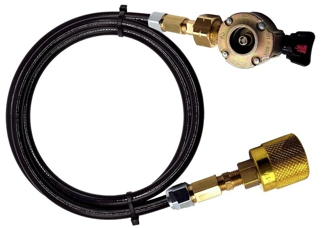 LPG GPL Gas forklift adapter set To refill Empty 21mm Clip On type Cylinders