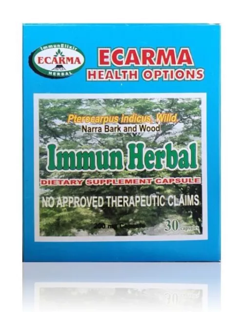 ECARMA NARRA Immun Herbal Dietary Supplement (30 Capsules) Immune Booster