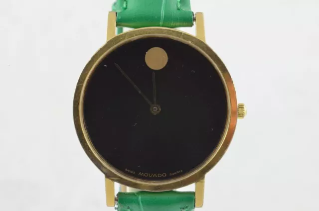 Movado Orologio Donna 32MM Acciaio Museum Raro Quarzo 87-45-862 M Vintage Medium