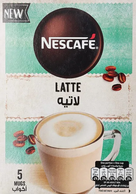 Nescafe 3in1 Instant Coffee Sachet 24 x 20g Free Shipping World Wide