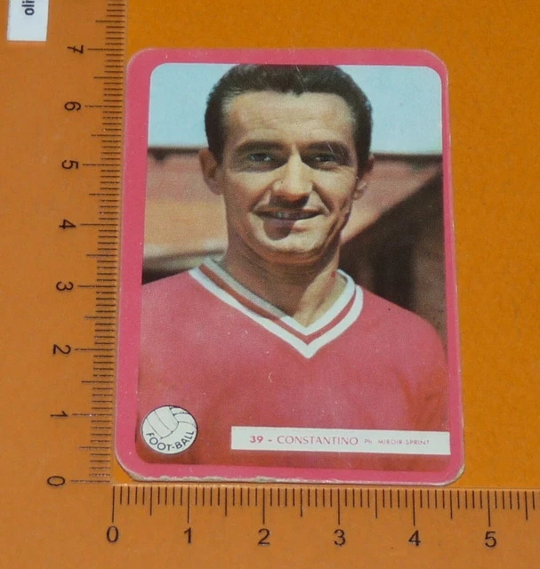 Carte De Football Barlaguet Nîmes Olympique Miroir-Sprint 1959-1961 - état Excellent