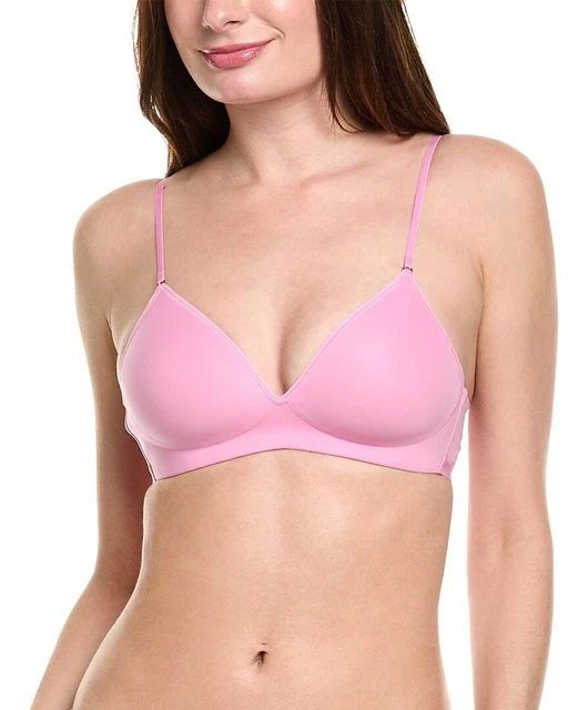 OnGossamer Women's Next To Nothing Micro Triangle Bralette – Wireless, Adjustable Straps, Soft Mesh & Microfiber, Overhead Style - View #9