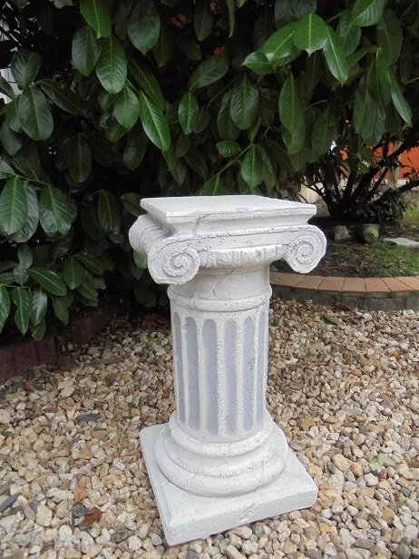 Antike Säule, Sockel, 70 cm, Steinguss, Gartensäule, Figurensockel Steinfigur 3