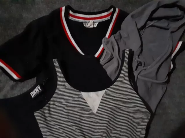 Black Stripe Hood Leotard Small Sold Seperately