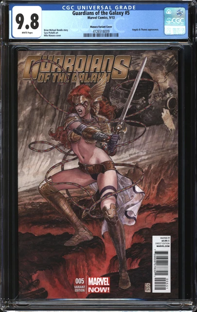 Guardians Of The Galaxy (2013) #5 Milo Manara Variant CGC 9.8 NM/MT