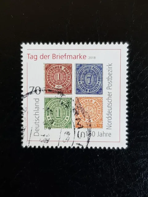 Bund MiNr. 3412, gestempelt, Tag der Briefmarke, JG 2018