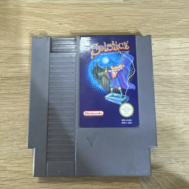 Solstice - The Quest for the Staff of Demnos (Nintendo NES) Cartridge Only [PAL]