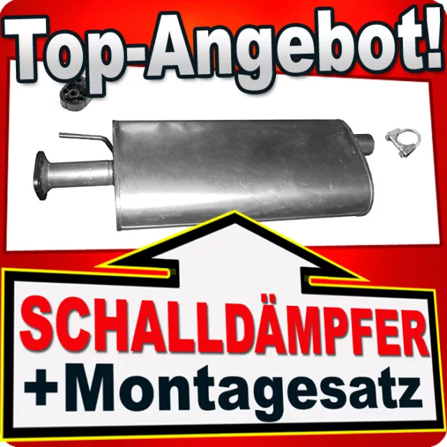 Mittelschalldämpfer für JEEP CHEROKEE IV (KK) 2.8 CRD CRDi 4x4 2008-2013 Auspuff