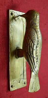 Bird Shape Decorative Door Bell Gate Knocker Woodpecker Style Antique Gift VR642