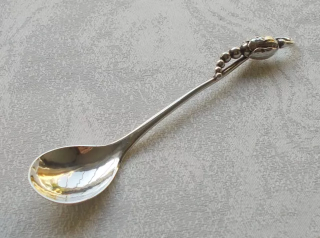 *RAR* Seltener kleiner Löffel Blossom / Magnolia Georg Jensen 925er Silber