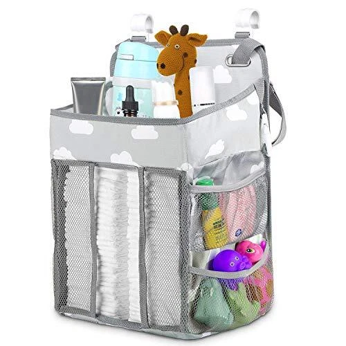 Diaper Caddy Hanging Diaper Caddy Organizer, Hanging Nursery Nappy Organiser...