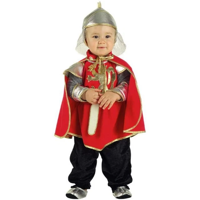 VESTITO COSTUME CARNEVALE Baby Enrico Viii Re Principe 0 1 2 Anni