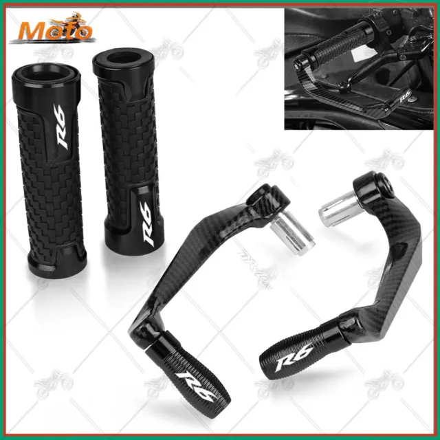 For YAMAHA YZF R6 1999-2020 Handlebar & Brake Clutch Lever Protector Guard Parts