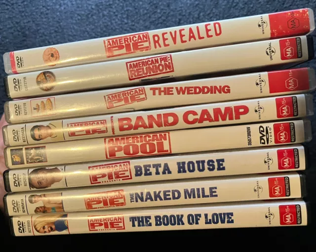 American Pie Dvd Lot Films Region Inc Comedy Band Camp Wedding